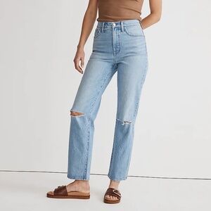 The Perfect Vintage Straight Jean in Westanna Wash